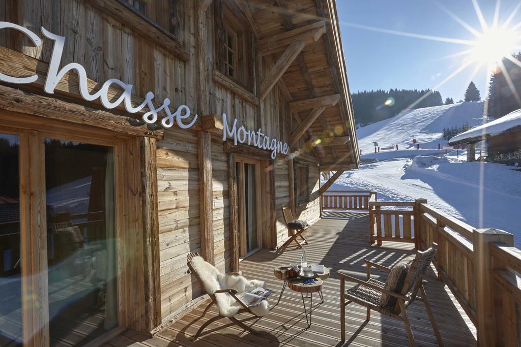 Le Lodge Chasse Montagne Ле-Же Екстер'єр фото